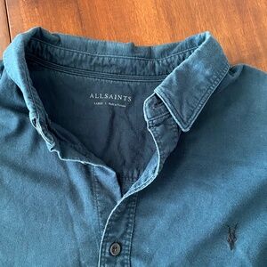 All saint’s mens button down shirt